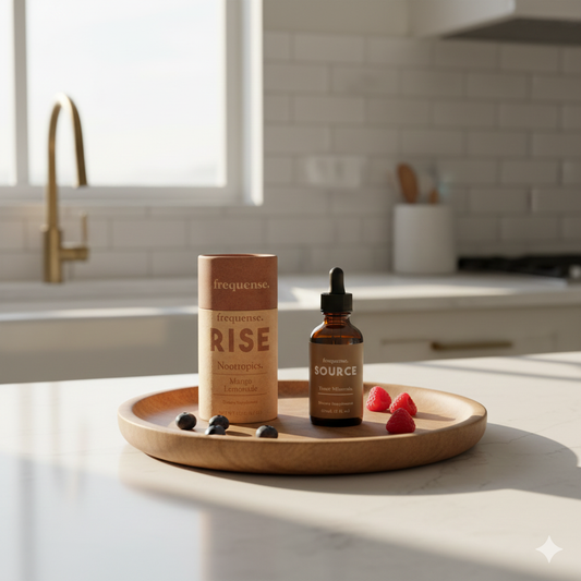 Rise & Vibe Duo – Daily Energy, Hormone Balance & High-Frequency Vitality