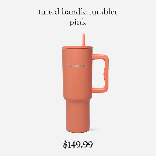 Pink Tuned Handle Tumbler