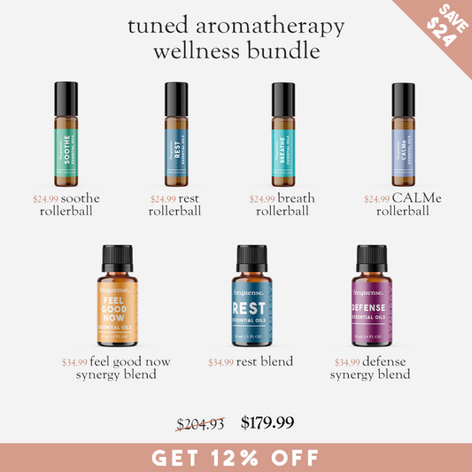 Tuned Aromatherapy Essential Oil Wellness Bundle